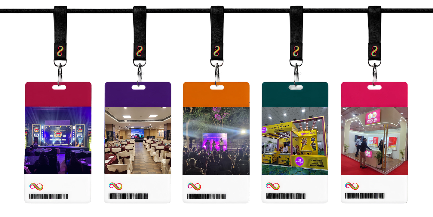 Gallery of Vision Infinite event badges
