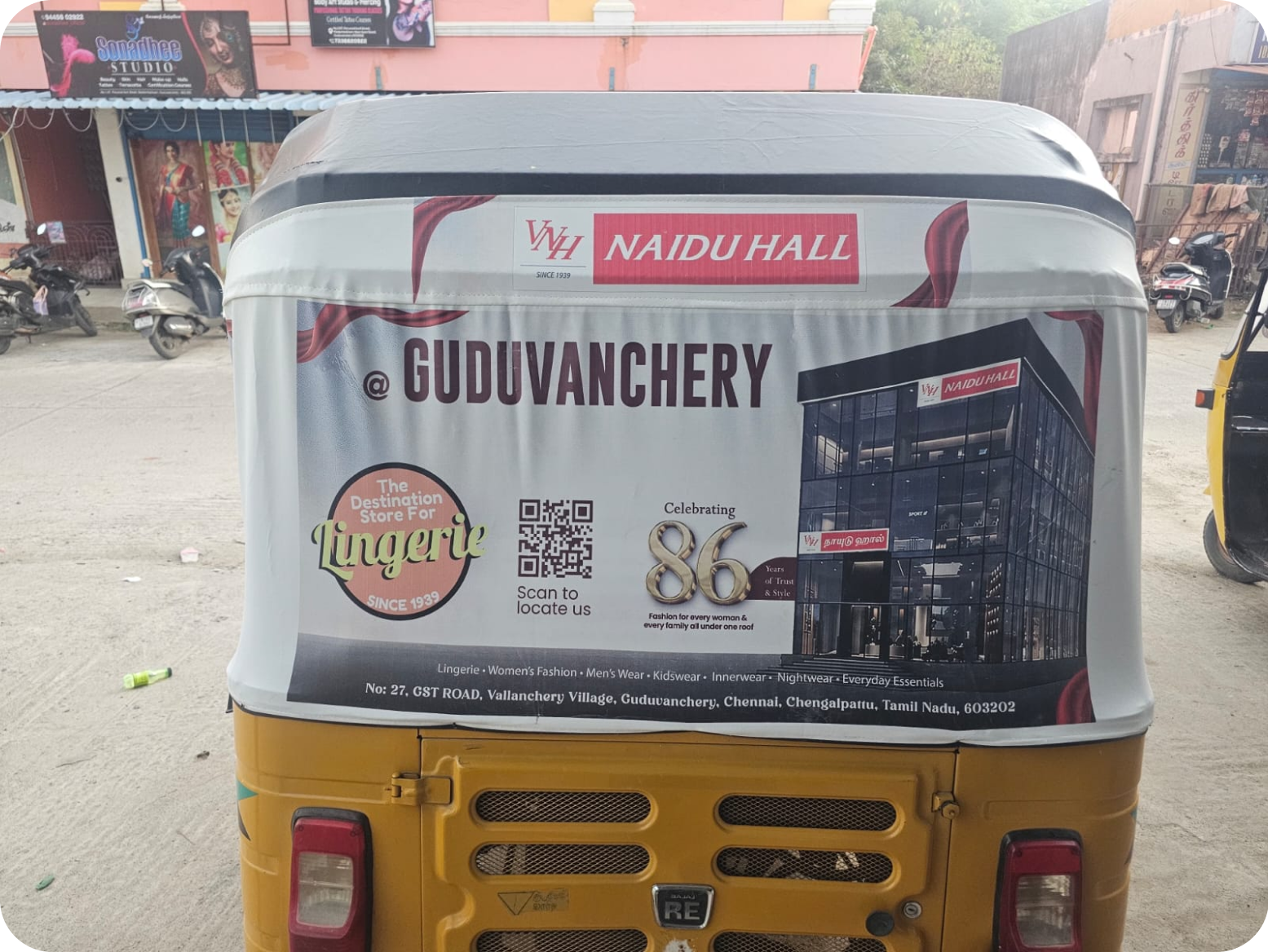 Naidu Hall, TTS - Auto Branding