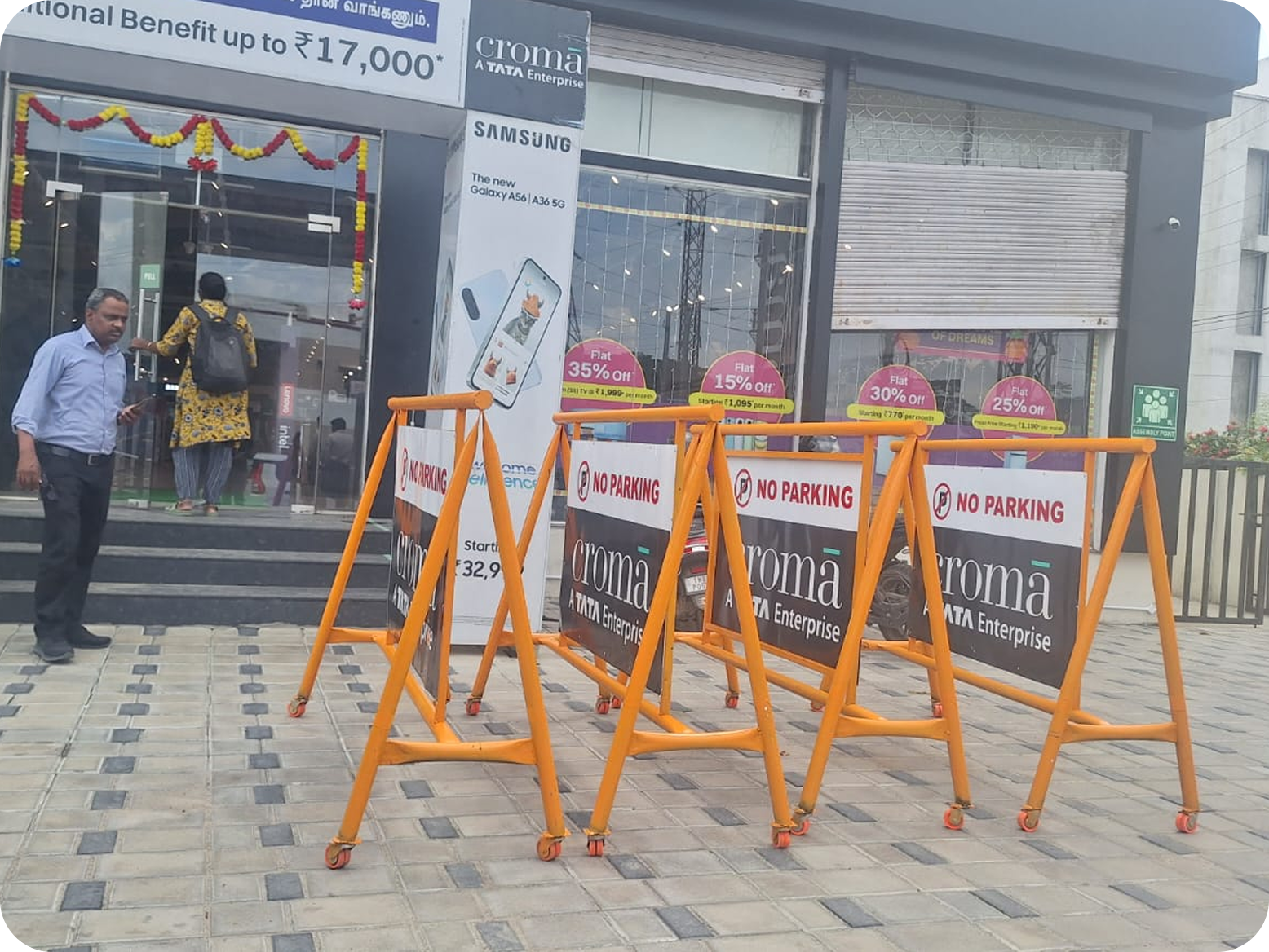 Croma - Barricade & Temporary Hoardings